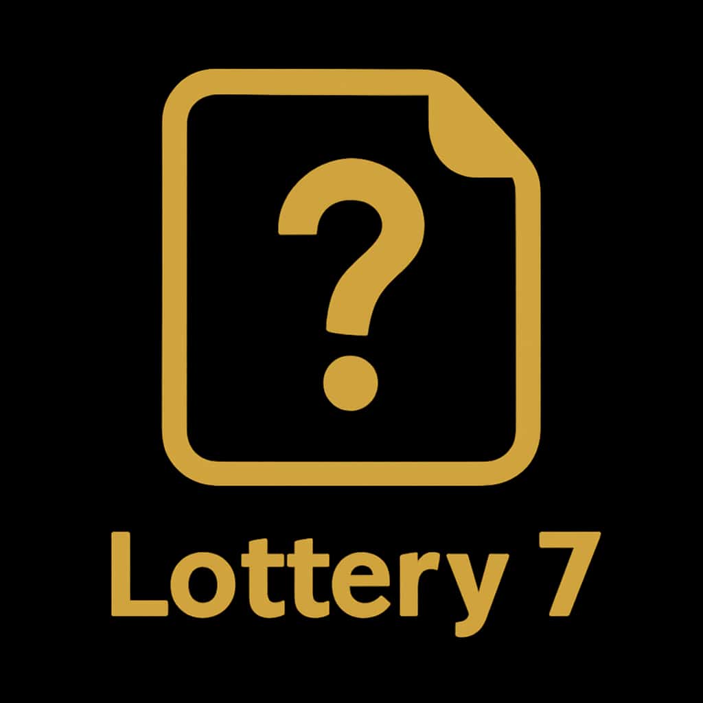 Icon representing the Lottery 7 app.