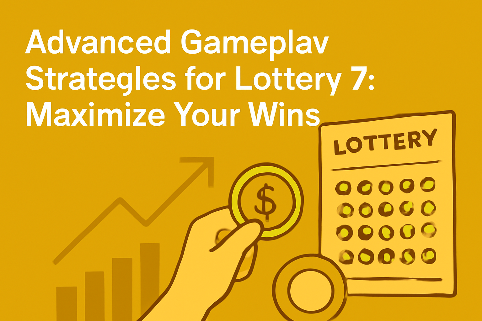 Visual representation of the process for installing Lottery 7 on an Android device.