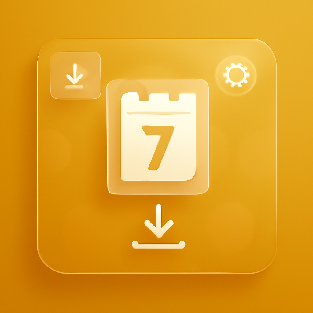 Illustration explaining Lottery 7 Support Options.