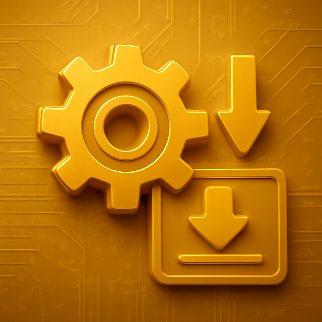 Diagram illustrating the download process for Lottery 7 on iOS.