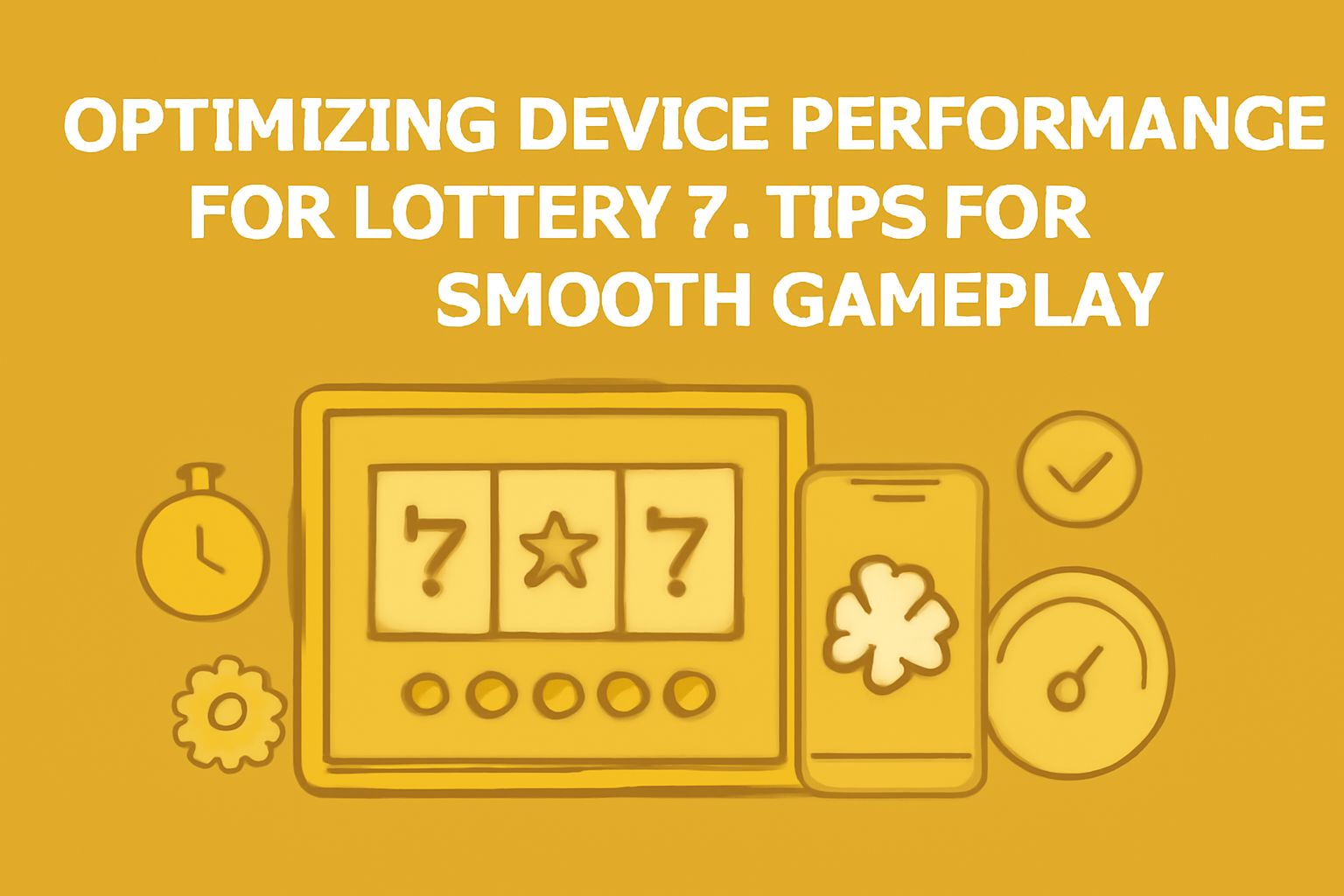 An informative scene illustrating the installation process for Lottery 7.