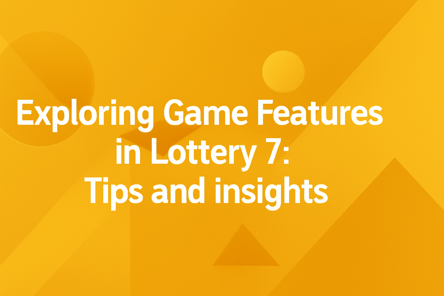 An informative scene showcasing the Lottery 7 Device Compatibility Guide with clear, neutral typography.