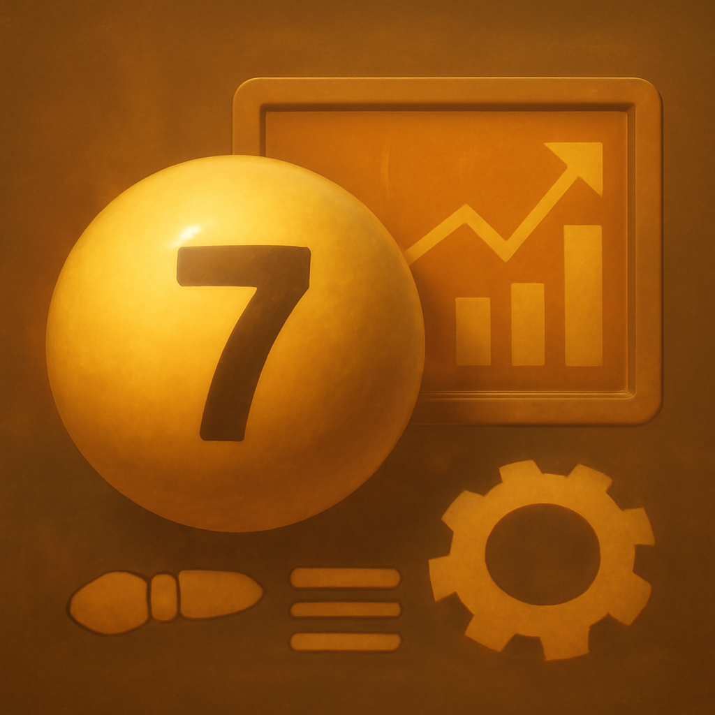 Icon symbolizing the installation of Lottery 7 on Android.