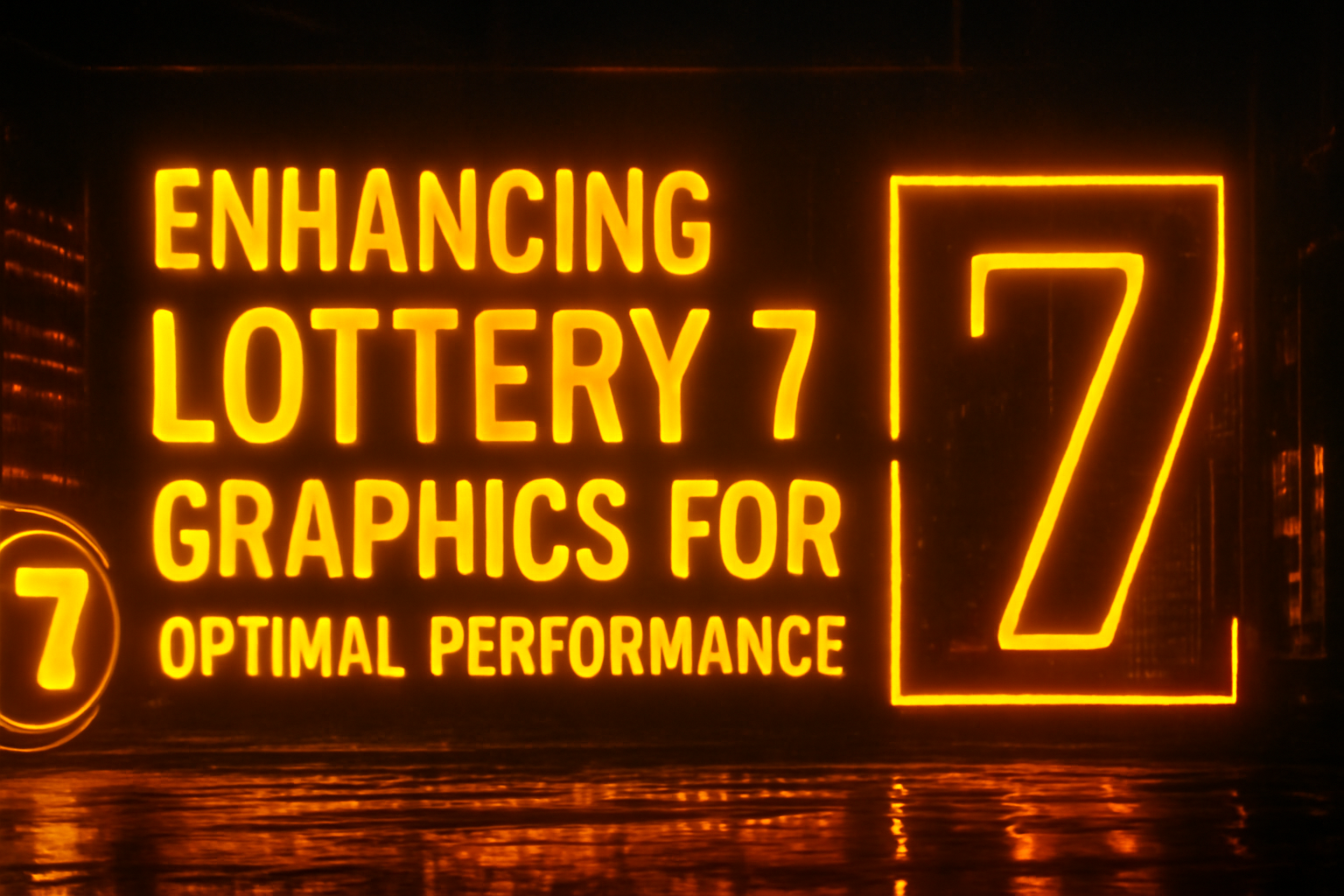 Informational graphic illustrating Lottery 7 security tips.