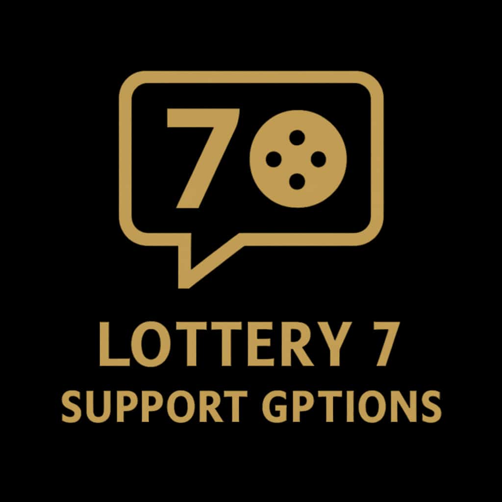Icon representing Lottery 7 Support Options.