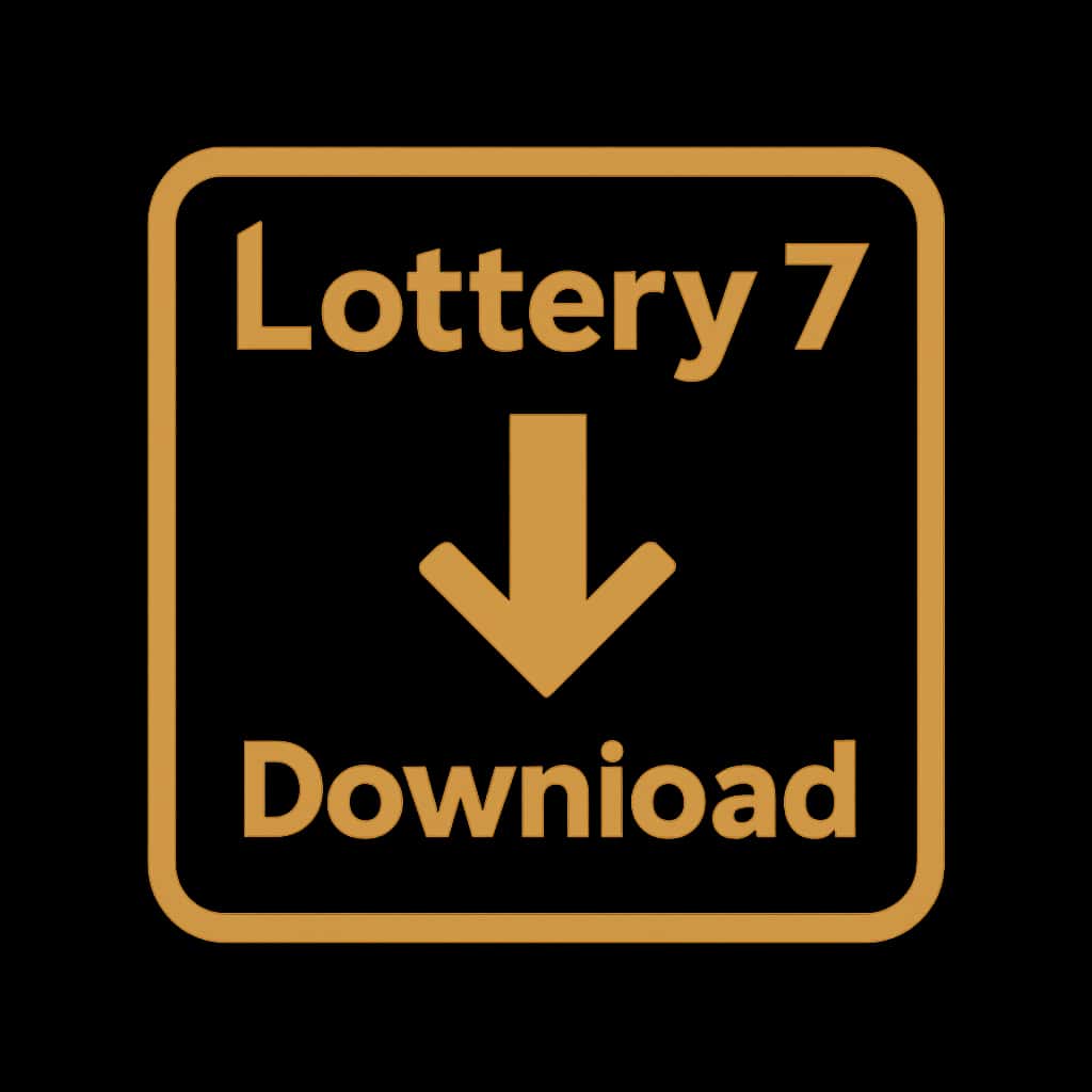 Icon representing Lottery 7 Download.