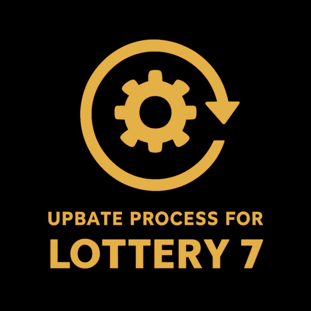 Icon representing the update process for Lottery 7